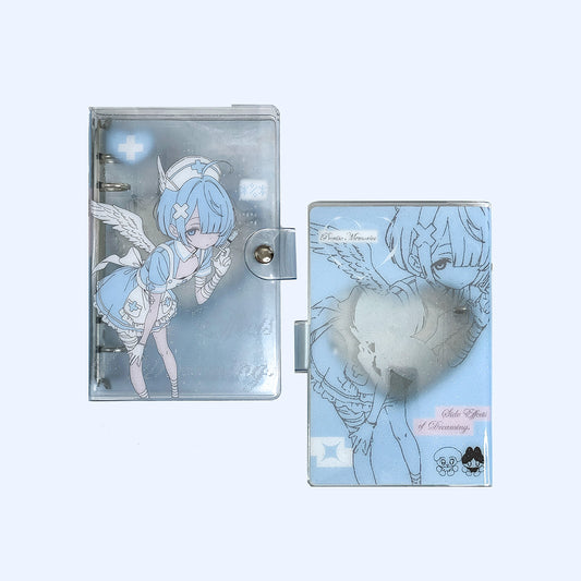 Medicalcore Angel Nurse A6 Glitter Hard Cover Binder Journal